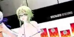 MMD fucking futana