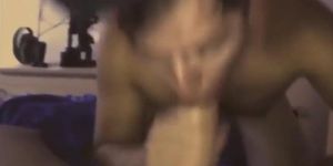Twink Sucks Big Cock in Amateur Video