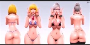 3D Busty Blondes Hentai