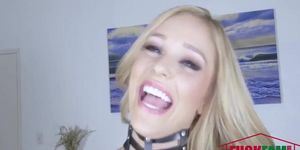 Kali Roses In Bad Ass Girl Gets Her Throat Poked