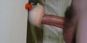 Twitching Orgasm with a Fleshlight