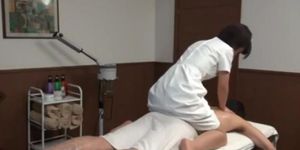 Jap masseuse loves the service industry