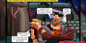 The Flintstones in wife swap