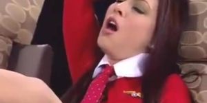 Lesbian Stewardess