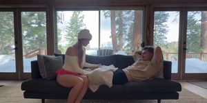 Keeping my sister's bff warm with my cock in a snowy cabin d3bcw84