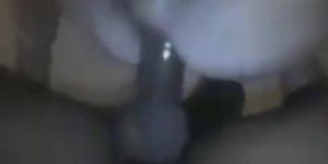 French Arab with huge dick barebacks slut