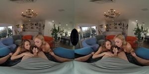 Mackenzie Mace & Chloe Temple threesome