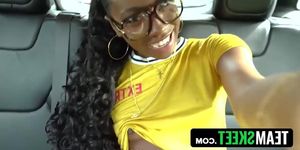 Fit Black Girl Amari Anne Touches Her Wet Pussy In The Backseat Of A Taxi - Teamskeet Classics T8E3Rg2