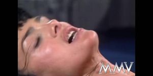 MMVFILMS - Busty brunette gets facial cumshoted (La Venere Bianca)