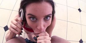Lana Fucks While On The Phone - Lana Rhoades