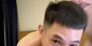 Gay thai handsome fuck in Live show