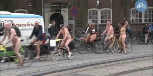 Cafe Bar (Public Nude - Beauty - Bike Ride - Amsterdam - Houlin Wolf - Music Compilation