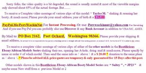 74th Bootiliscious Ebony-African Web Models (Promo)