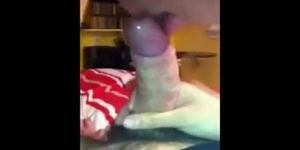 Pov blonde loves sucking and licking big dick