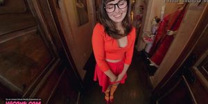 VR Conk Naughty Velma Dinkley loves cocks too XXX Parody VR Porn joi