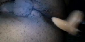 Big Booty Masc Slut Enjoying Dildo Till  Handsfree Sissygasm