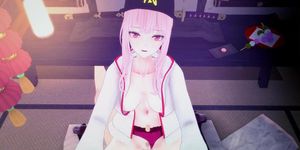 Reaper vtuber Sensual Cowgirl Fuck