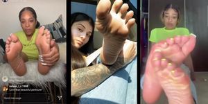Foot Tease Compilation 1x3 - 015