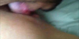 Licking teen pussy closeup porn