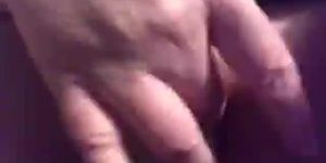 Hairy cunt fingered