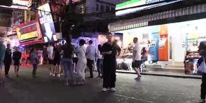 Pattaya Walking Street Nightlife and ladyboy,Thailand 2020