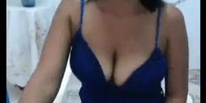 Housewife Shows Off Her Boobs