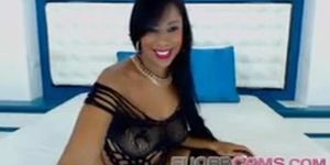 Sexy ebony girl for webcam
