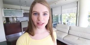 Alice March got her skinny pussy screwed by her step bro