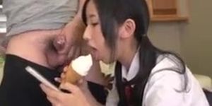 Suzu gets sucking dick in full xxx Japan show (Suzu Ichinose)