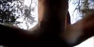 Daddy fucked in the Forest