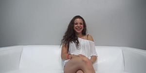 Czech Casting - Gorgeous Brunette Sandra in Casting