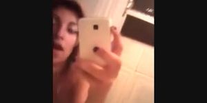 Teen masturbating