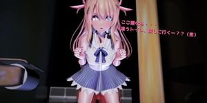 ?MMD/Sex? Illya sex in the toilet