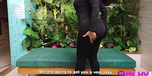Beautiful big ass Brazilian attends a job interview but her boss turned out to be a pervert