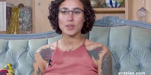 Ersties - Tattoo Hottie Masturbates With Her Favorite Vibrator