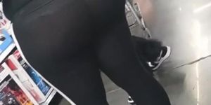 Phat azz In See through Tights