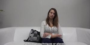 Czech casting Sandra