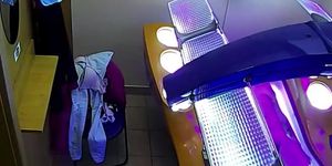 Voyeur sunbed