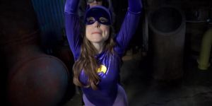Superheroine Batgirl Captured Bound And Disgraced
