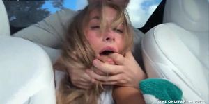 Cutie Is Totally Passionately Fucked In The Car