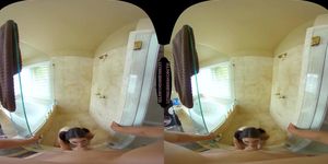 Big Ass Melody Foxx With Pigtails VR Sex In Shower (Melody Foxxe)