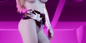 Qian Ren Xue nude dance -Lilac Vam3d