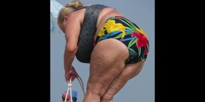 Perfect BBW wirh so huge ass in bikini