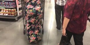 Super thick phat ass latina shopping