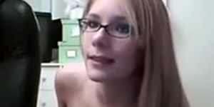 Blonde With Glasses Strips