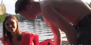 Two Guys Want Blowjobs On A Boat