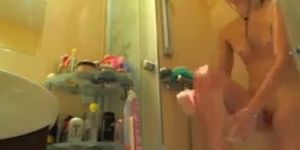 Kinky Webcam SHow In The Shower F