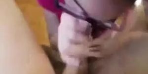 Nerdy girl suck dick