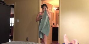 Stepteen pussy creampied