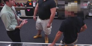 Baited pawnshop customer gets analyzed